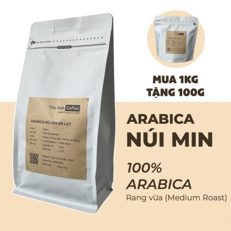 Cà phê Arabica núi Min - Đà Lạt, phù hợp với Espresso, Phin, Moka pot, Staresso