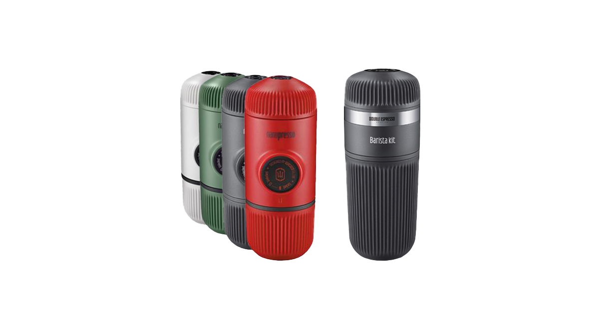 Combo Wacaco Nanopresso và Barista Kit The Nob Coffee