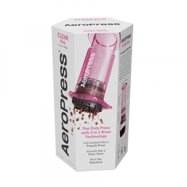 Aeropress clear pink (1)