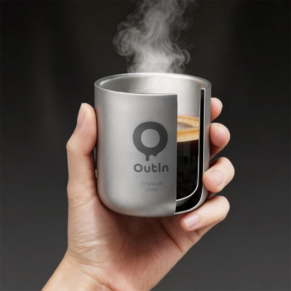 Ly giữ nhiệt Outin Titanium Coffee Cup (2) Ly giữ nhiệt Outin Titanium Coffee Cup (2)
