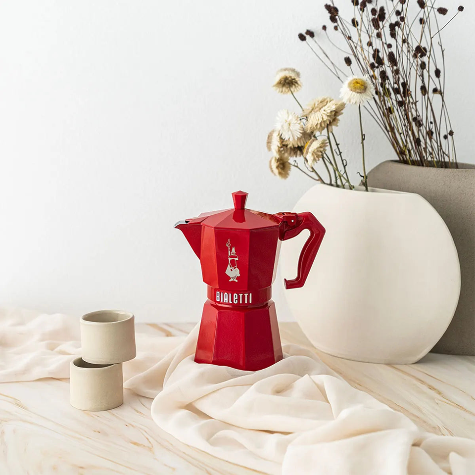 Ấm Moka Bialetti Express Exclusive 3 cup red 2 (1)
